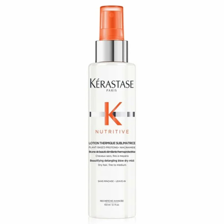 Kerastase - Crema de par texturizanta termo-protectoare Kerastase NUTRITIVE Lotion Thermique, 150ml