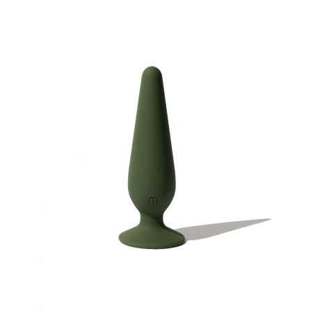 Dop si vibrator anal - Dop anal Cone, Verde, Maude