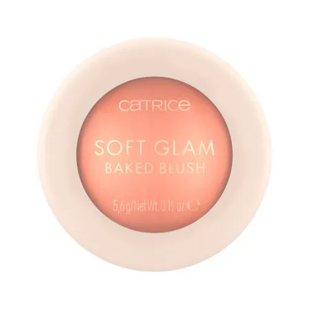 Fard de obraz - Fard de obraz baked Soft Glam Baked Blush 020 Peachy Breeze, 5.6 g, Catrice