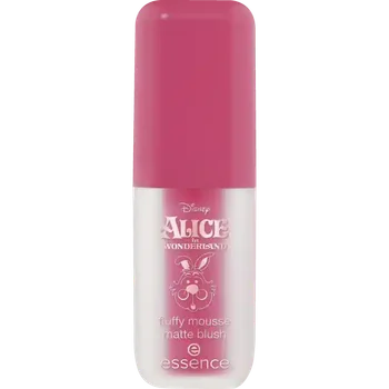 Ten - Fard de obraz mousse fluffy matte, essence, Disney Alice in Wonderland 02 - So Paw-Dorable, 3.7 g
