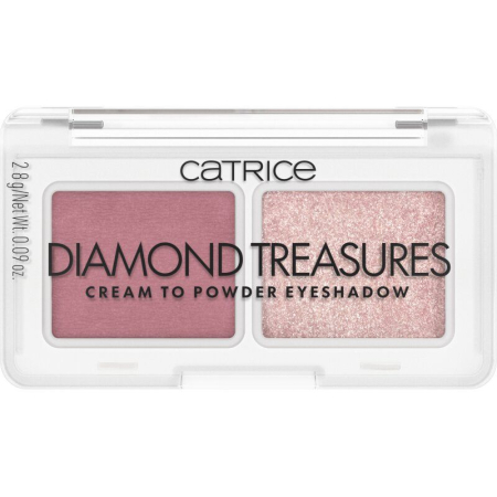 Branduri - Fard de pleoape Diamond Treasures Cream to Powder - 020 Fairy Dust, Catrice