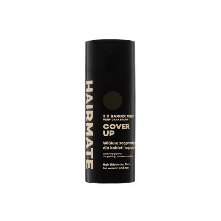 Par - Fibre pentru par COVER UP HAIRMATE cu aspect mai des pentru femei si barbati 2.0 Saten foarte inchis