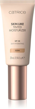 Fond de ten si baza de machiaj - Fond de ten Skin Like Tinted Moisturizer, Catrice 020N, 28 ml