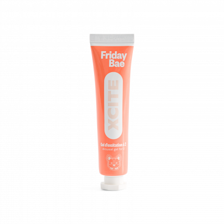 Gel de excitare pentru el si ea cu 89.99% ingrediente naturale XCITE - Excitement gel for 2, 15 ml, Friday Bae [1]
