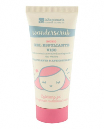 La Saponaria - Gel exfoliant pentru fata, 100 ml