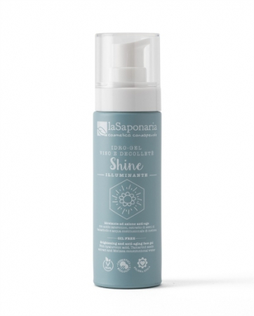 La Saponaria - Gel ultra lejer iluminator si hidratant pentru fata si decolteu, 50 ml