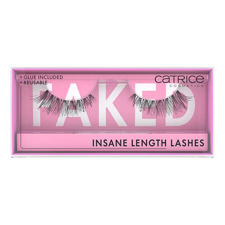 Gene false si accesorii - Gene false Catrice Faked Insane Length Lashes, 1 pereche
