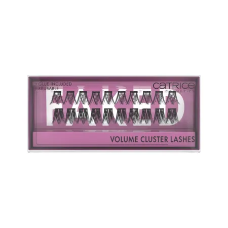 Gene false si accesorii - Gene false Catrice Faked Volume Cluster Lashes, Black, 1 pereche