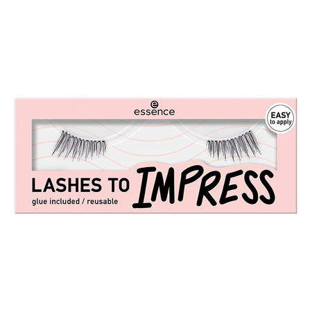 Gene false si accesorii - Gene false Essence LASHES TO IMPRESS 03, 1 pereche