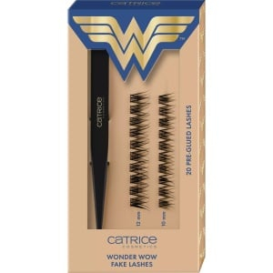 Gene false si accesorii - Gene false Wonder Woman Wonder Wow Fake Lashes, 20 buc, Catrice