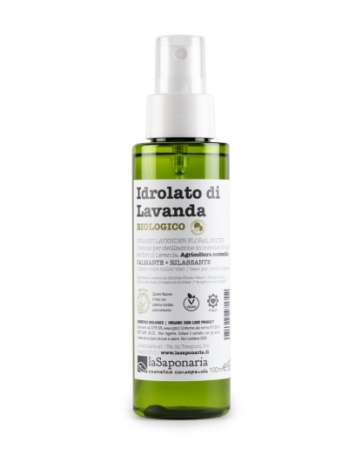 Ser pentru fata - Hidrolat bio (apa florala) anti-inflamator de levantica, 100 ml