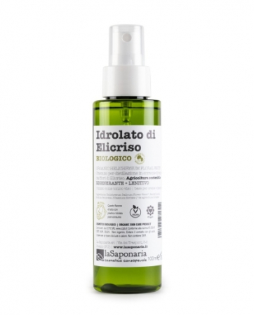 Ser pentru fata - Hidrolat bio (apa florala) calmant de helichrysum, 100 ml