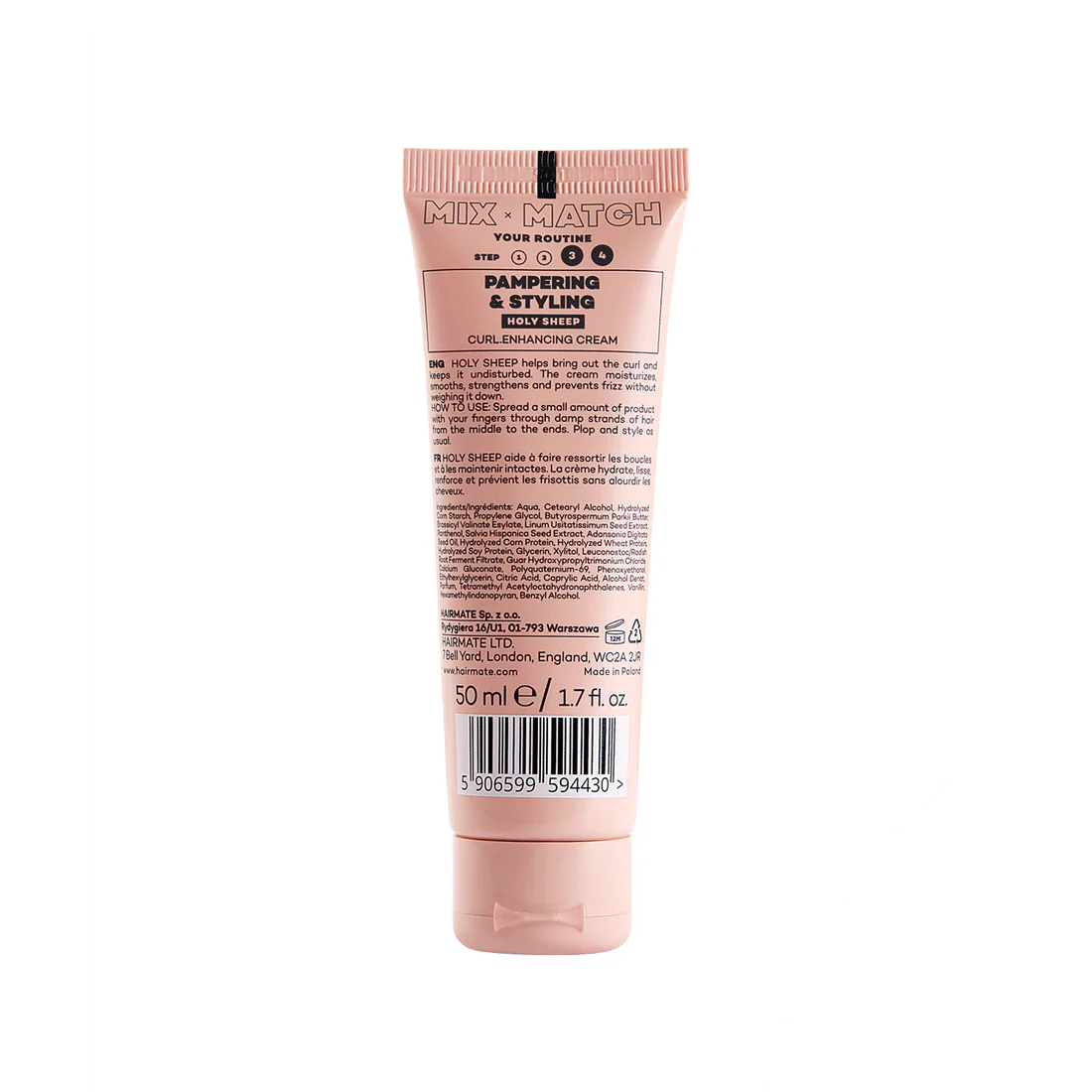 HOLY SHEEP crema pentru bucle, ajuta la evidentierea buclelor, HAIRMATE, 50ml [1]