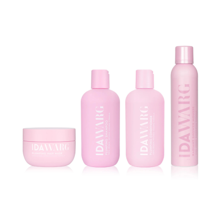 Seturi - IDA WARG - Pachet Plumping: Sampon Plumping, Balsam Plumping, Masca pentru par Plumping si Spuma de dus Radiant Energizing