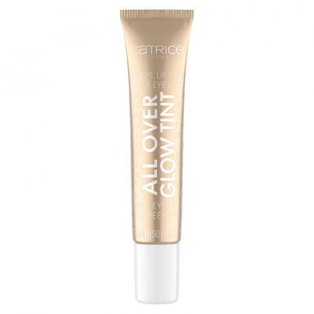 Iluminator si contur - Iluminator lichid Catrice All Over Glow Tint 010, 15 ml
