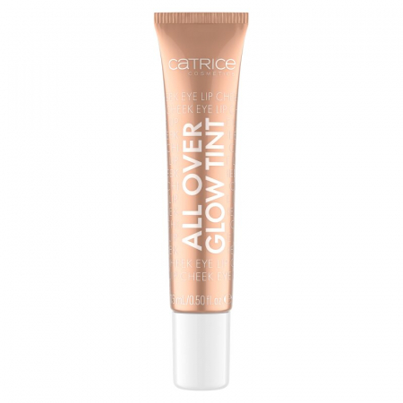 Iluminator si contur - Iluminator lichid Catrice All Over Glow Tint 030, 15 ml