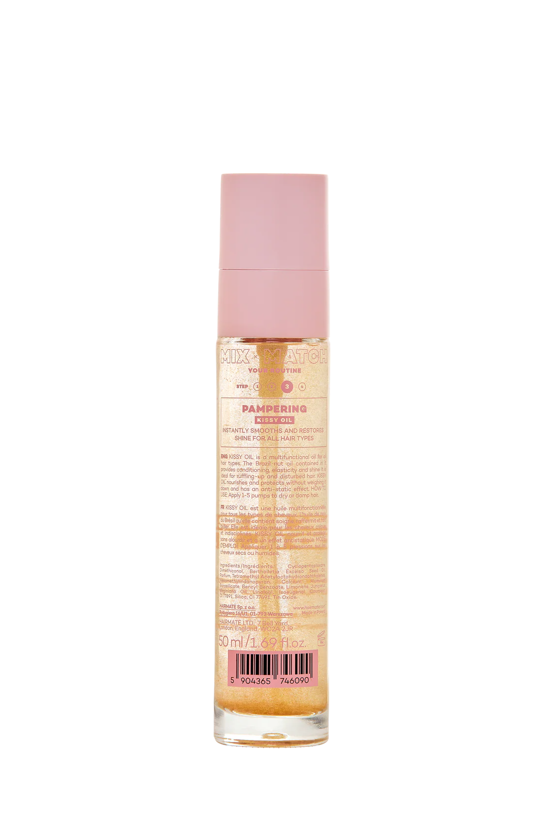 KISSY OIL Ser uscat pentru par lejer si mat, HAIRMATE, 50ml [1]