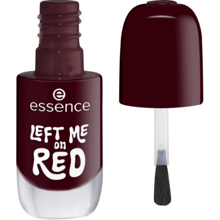 Lac de unghii gel 12 - LEFT ME on RED, essence [1]