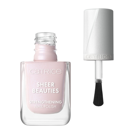 Lac de unghii Sheer Beauties Strengthening, Catrice  040 - Fluffy Cotton Candy, 10.5 ml [1]
