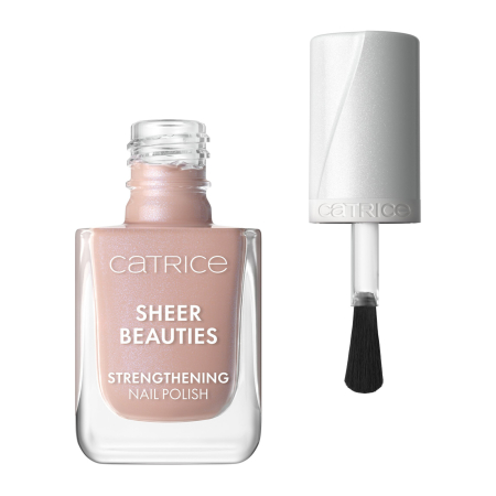 Lac de unghii Sheer Beauties Strengthening, Catrice 060 - Nudie Beautie, 10.5 ml [1]