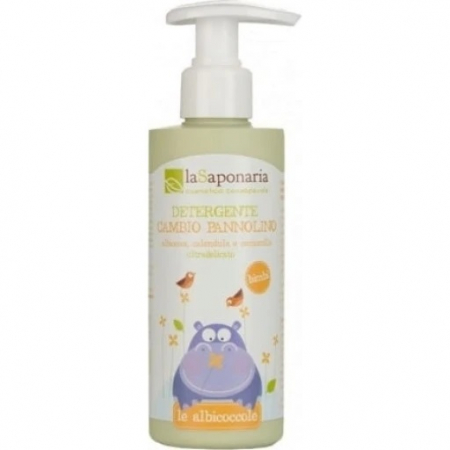 Lotiune de corp - Lotiune organica pentru curatare dupa schimbarea scutecelor, 190 ml
