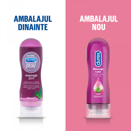 Lubrifiant Play Massage 2 in 1 200 ml, Durex [1]
