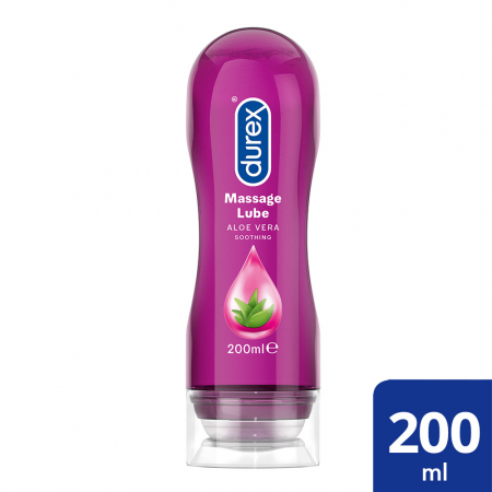 Lubrifianti - Lubrifiant Play Massage 2 in 1 200 ml, Durex