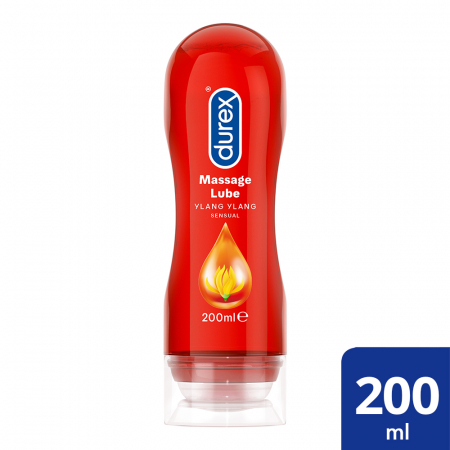 Lubrifianti - Lubrifiant Play Massage 2 in 1 Sensual 200 ml, Durex