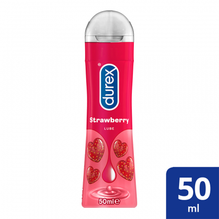 Lubrifianti - Lubrifiant Play Strawberry 50 ml, Durex