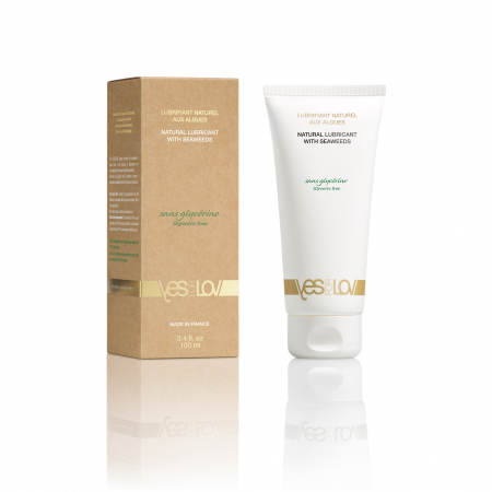 Jucarii sexuale - Lubrifiant intim fara glicerina, pe baza de apa cu alge marine, 99.49% ingrediente naturale, 100 ml
