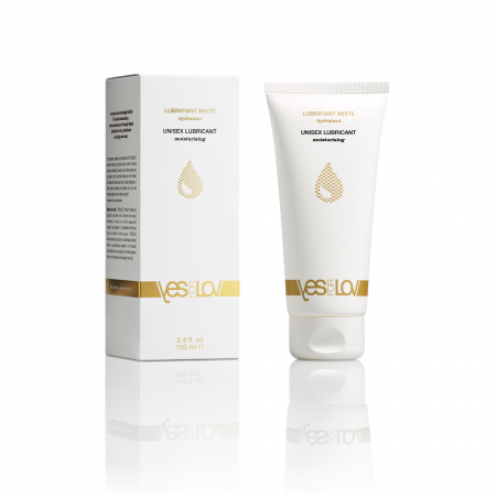 Jucarii sexuale - Lubrifiant unisex hidratant pe baza de apa cu acid hialuronic si 99.3% ingredienta naturale, 100 ml