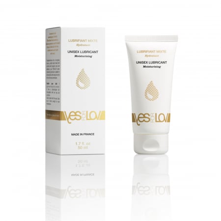 Jucarii sexuale - Lubrifiant unisex hidratant pe baza de apa cu acid hialuronic si 99.3% ingredienta naturale, 50 ml