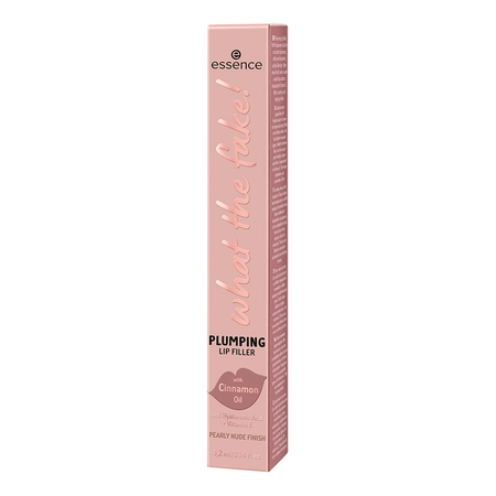 Make-up - Luciu de buze Essence Plumping Lip Filler Oh My Nude What the fake 02, 4.2 ml