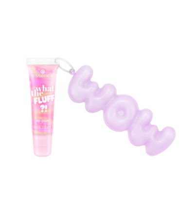 Luciu si gloss de buze - Luciu de buze, essence, WHAT THE FLUFF?! 01 - Cloudy Kiss, 10 ml