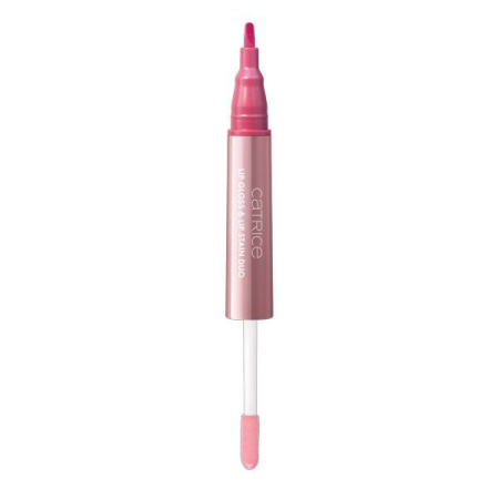 Luciu de buze si ruj carioca Duo, Catrice, BRIDES & BESTIES C02 - Pink(y) Promise, 4.9 ml [1]