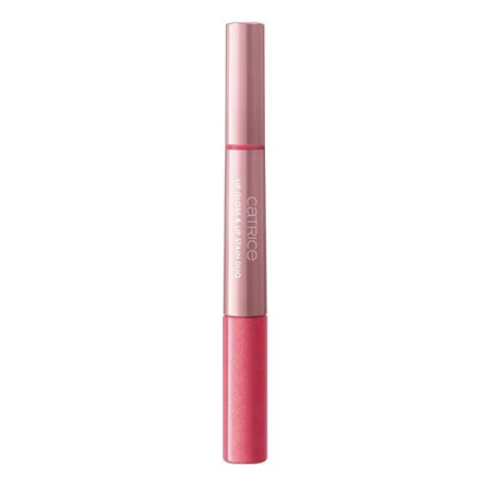 Luciu si gloss de buze - Luciu de buze si ruj carioca Duo, Catrice, BRIDES & BESTIES C02 - Pink(y) Promise, 4.9 ml
