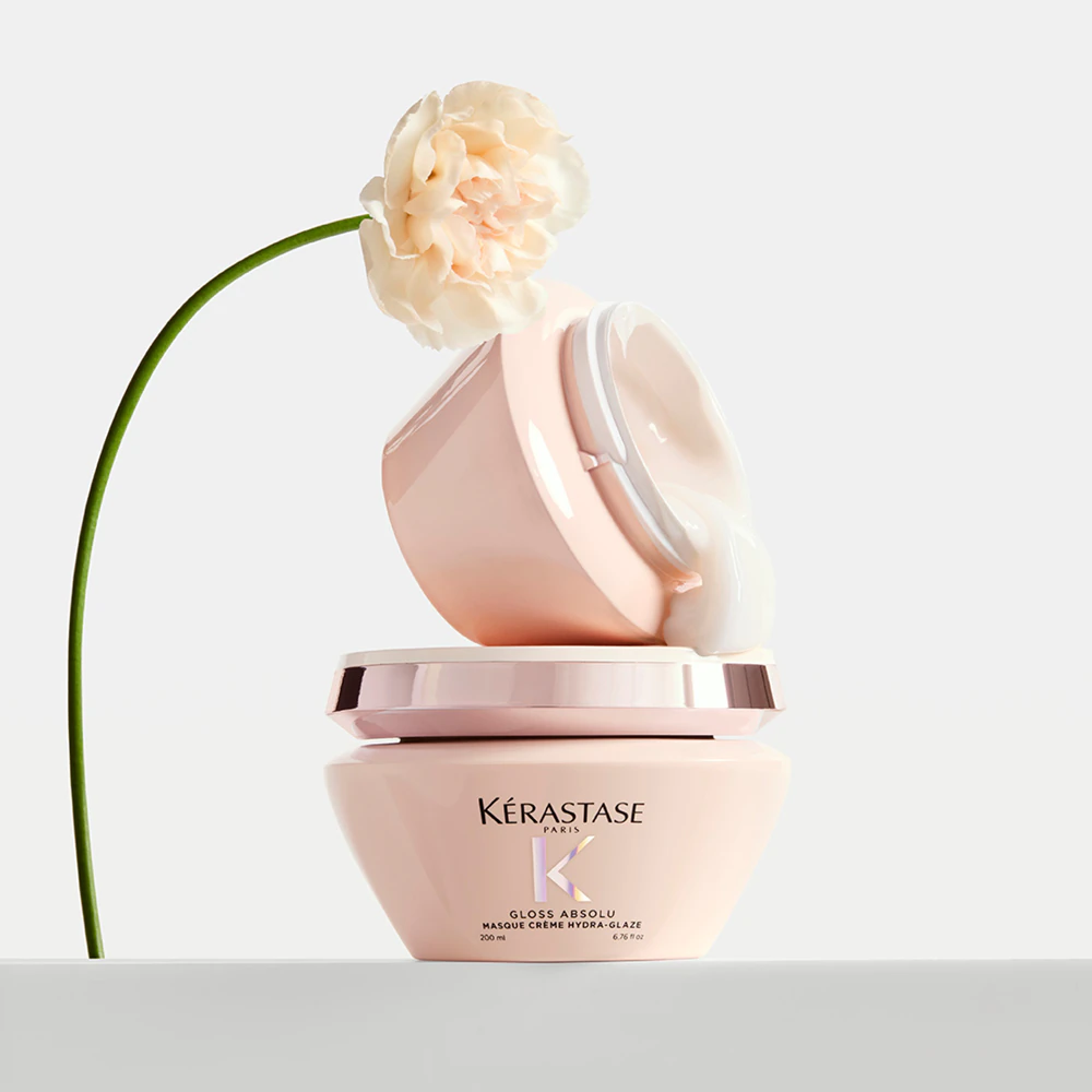 Masca pentru par gros predispus la electrizare Kerastase GLOSS ABSOLU Masque Creme Hydra Glaze, 200ml [1]