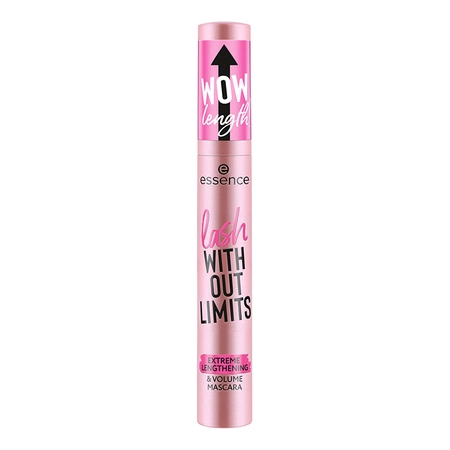 Mascara - Mascara Essence lash WITHOUT LIMITS EXTREME LENGTHENING & VOLUME MASCARA 01, 13 ml