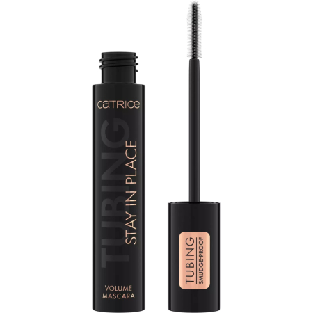 Mascara pentru volum Tubing Stay in Place 010 Panda-Proof Black, 11 ml, Catrice [1]