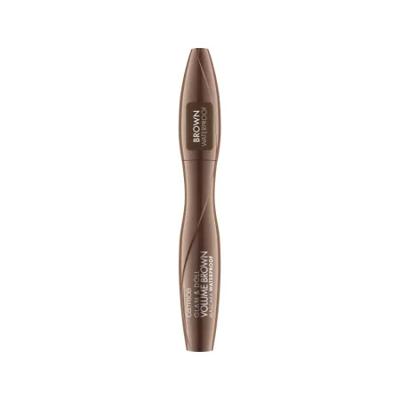 Mascara - Mascara rezistent la apa Catrice Glam&Doll Volume Brown Mascara Waterproof, 10 ml