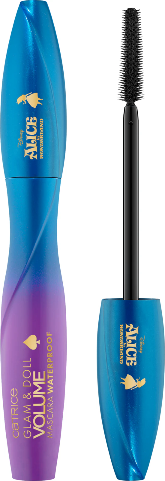 Ochi - Mascara rezistenta la apa Glam & Doll Volume, Catrice, Disney Alice in Wonderland C01 - Looking For Wonderland, 10 ml