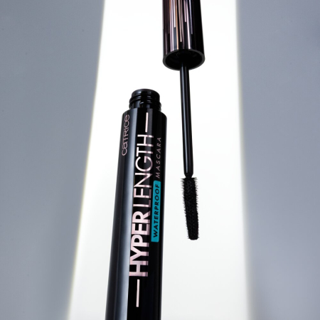 Mascara rezistenta la apa, Hyper Length - 010 Endless Black, Catrice [9]