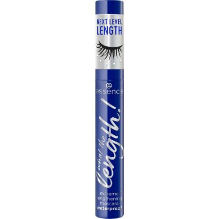 essence - Mascara rezistenta la apa what the length! extreme lengthening 02 - Black Waterproof, essence