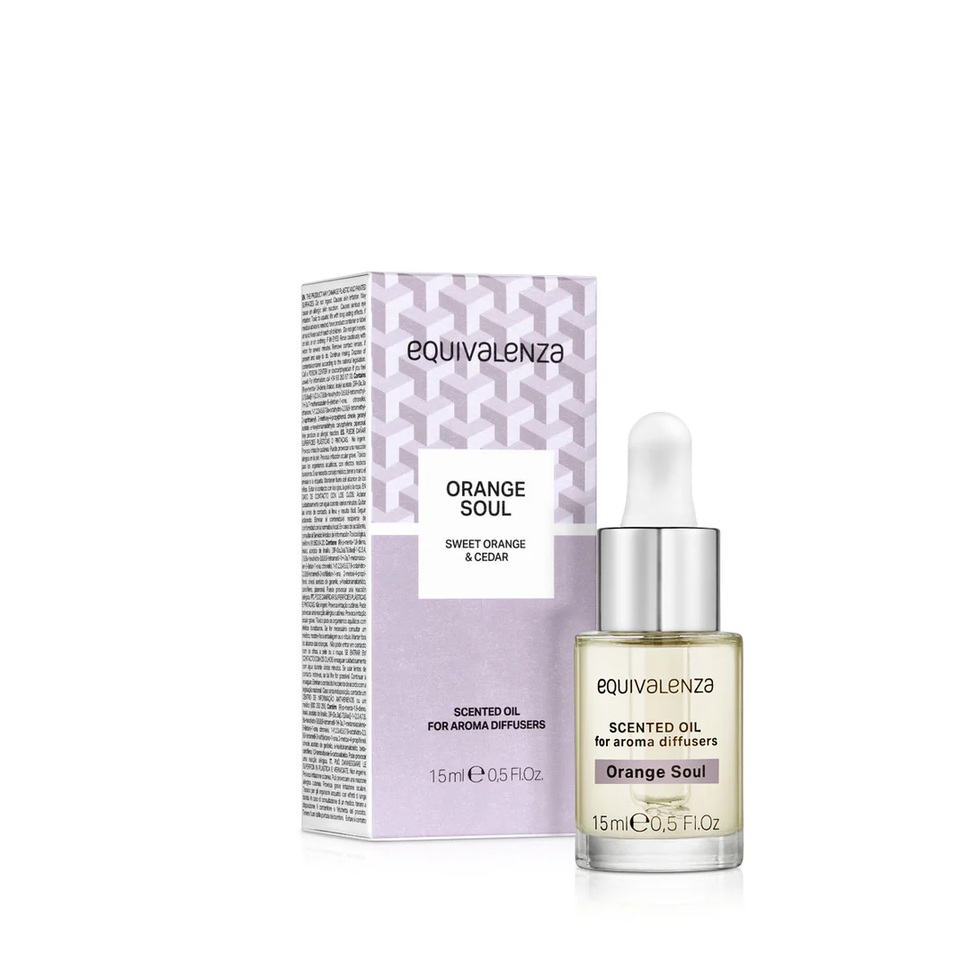 Ulei solubil in apa - NEW! Ulei parfumat solubil in apa Orange Soul (portocala dulce si cedru), Equivalenza, 15 ml