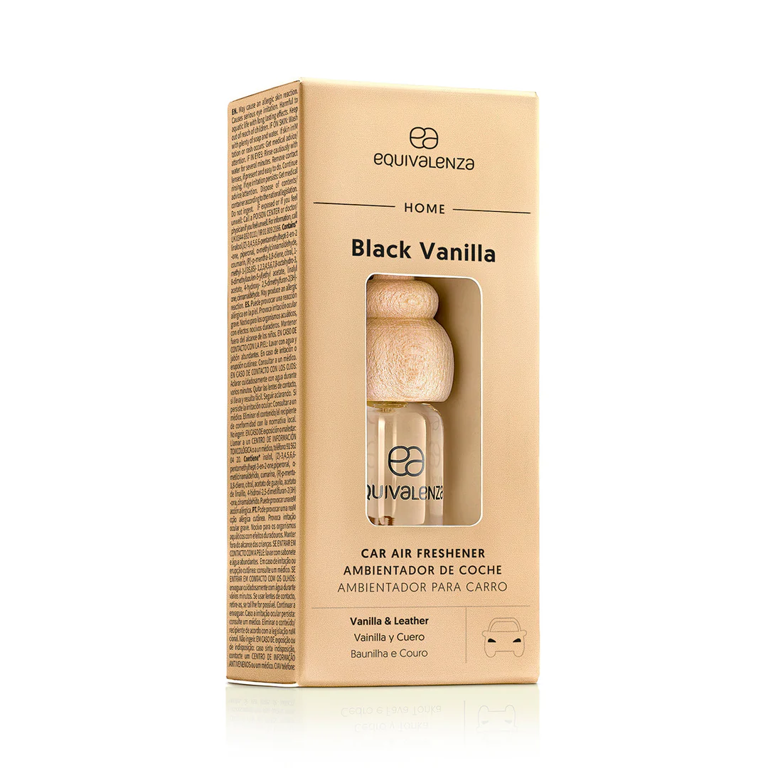Equivalenza - Odorizant auto Black Vanilla, 6 ml