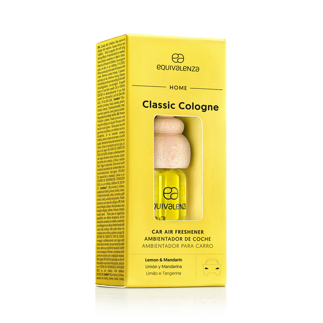 Equivalenza - Odorizant auto Classic Cologne, 6 ml