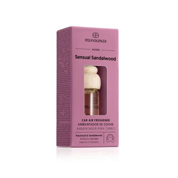 Equivalenza - Odorizant auto Sensual Sendalwood, 6 ml