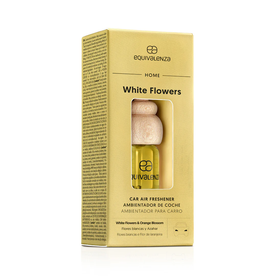 Equivalenza - Odorizant auto White Flowers, 6 ml