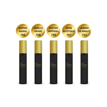 Branduri - Pachet Discovery, Arab, Apa de Parfum  5 x 12ml: Saphir Marin 766 , Vanille Arabe 768 , Sultan Imperial 769, Rose Mystique 767  si Jasmin de Minuit 753