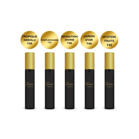 Branduri - Pachet Discovery, Fructat, Apa de Parfum  5 x 12ml: Tropique Absolu 726 , Pamplemousse 723, Sensation Divine 736, Jardin D'Or 746 si Mystere Fruite 745